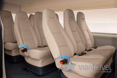 Xe 16 chỗ ngồi, Đón sân bay Tân Sơn Nhất về các quận nội thành TP Hồ Chí Minh
